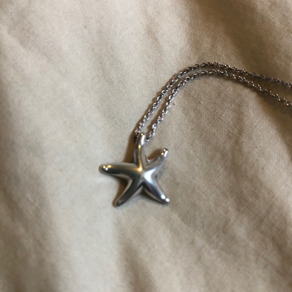 Tiffany & Co Elsa Peretti starfish necklace